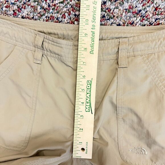 The North Face Horizon II Beige Tan UPF 30 Performance Capri Pants Size 10 - Picture 15 of 16